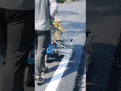 いかに熱い溶解のスプレーの道機械仕事か。